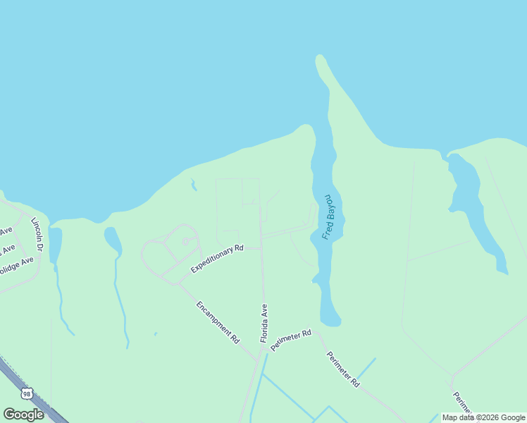 map of restaurants, bars, coffee shops, grocery stores, and more near 305 Florida Avenue in Panama City