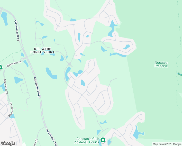 map of restaurants, bars, coffee shops, grocery stores, and more near 192 Orchard Pass Avenue in Ponte Vedra Beach