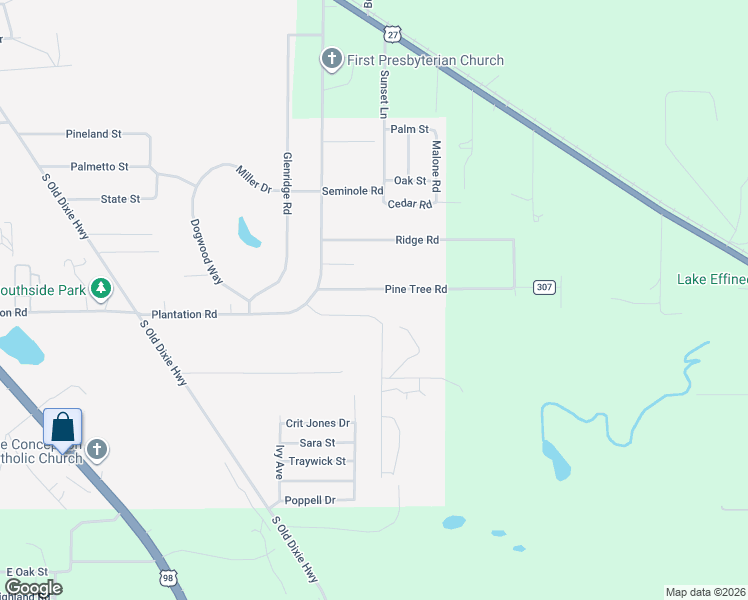 map of restaurants, bars, coffee shops, grocery stores, and more near 104 Pine Tree Road in Perry
