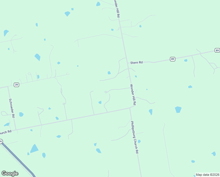 map of restaurants, bars, coffee shops, grocery stores, and more near 1001 Church Road in Brenham