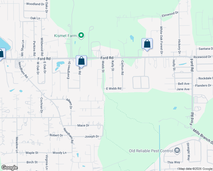 map of restaurants, bars, coffee shops, grocery stores, and more near 24340 Kelly Street in Porter