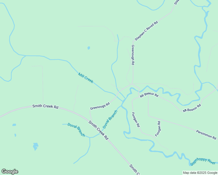 map of restaurants, bars, coffee shops, grocery stores, and more near 36 Berts Branch in Sopchoppy