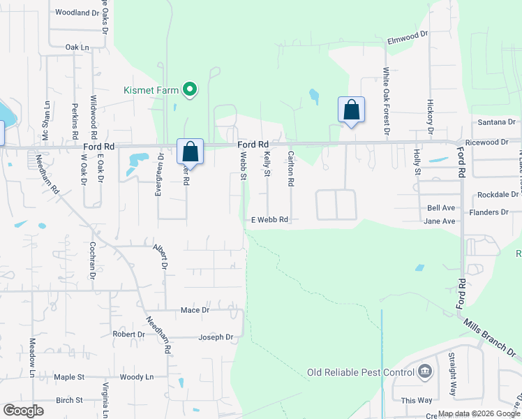 map of restaurants, bars, coffee shops, grocery stores, and more near 24340 Kelly Street in Porter