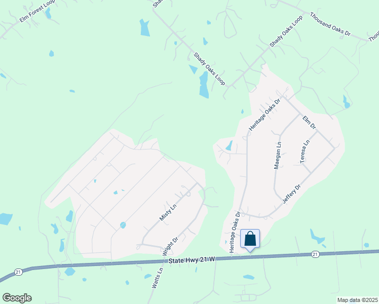 map of restaurants, bars, coffee shops, grocery stores, and more near in Cedar Creek