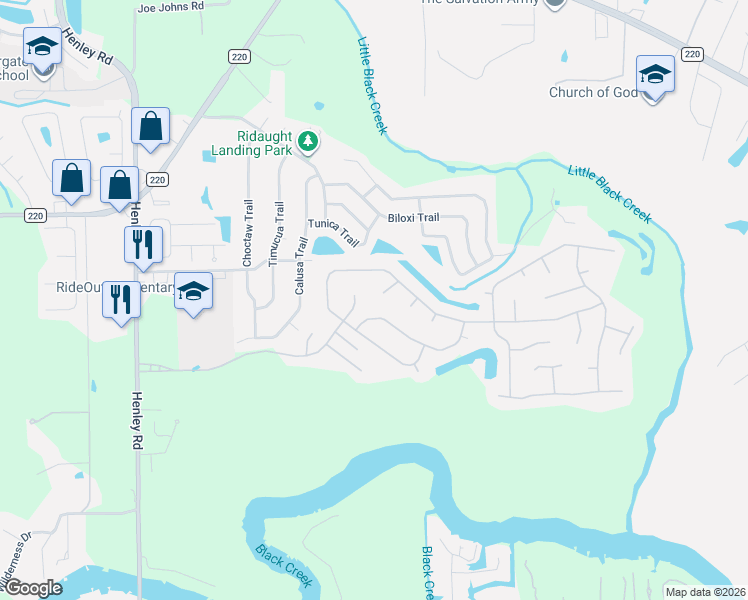 map of restaurants, bars, coffee shops, grocery stores, and more near 3185 Starbright Court in Middleburg