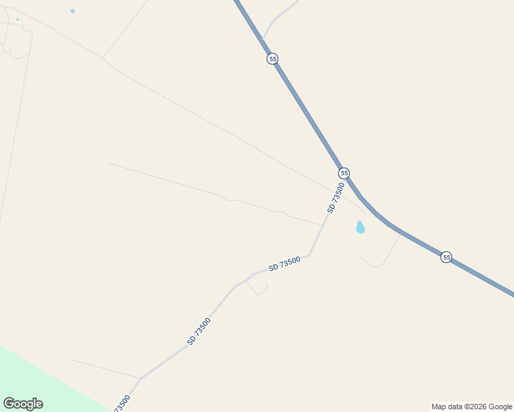 map of restaurants, bars, coffee shops, grocery stores, and more near 256 SD 73510 in UNINCORPORATED