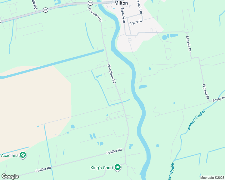 map of restaurants, bars, coffee shops, grocery stores, and more near 4404 Woodlawn Road in Maurice