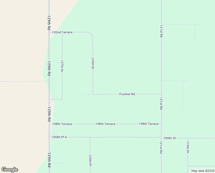 map of restaurants, bars, coffee shops, grocery stores, and more near 12391 196th Terrace in O'Brien