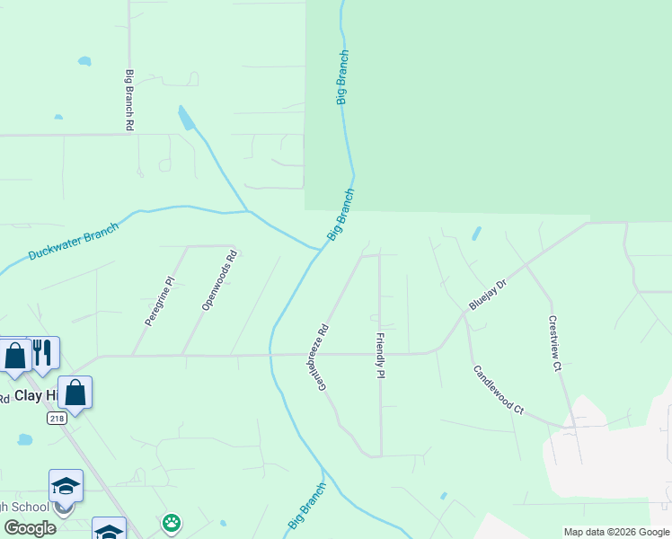 map of restaurants, bars, coffee shops, grocery stores, and more near 1904 Gentlebreeze Road in Middleburg