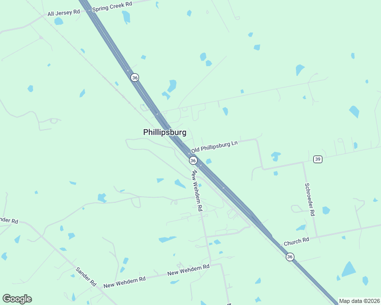map of restaurants, bars, coffee shops, grocery stores, and more near 50 New Wehdem Road in Brenham