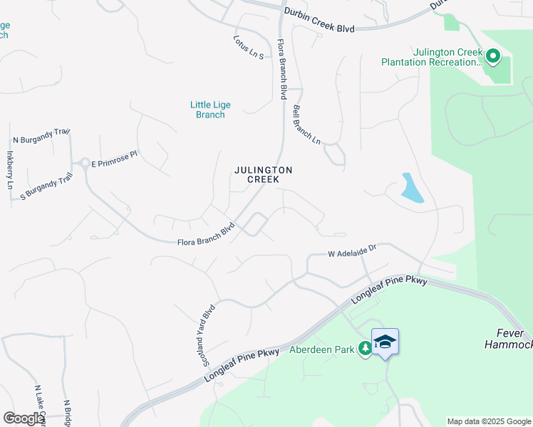 map of restaurants, bars, coffee shops, grocery stores, and more near 140 Strawberry Lane in Jacksonville