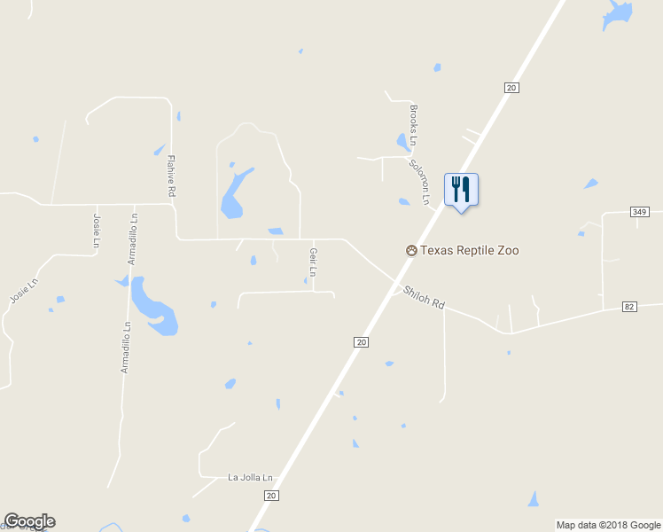 map of restaurants, bars, coffee shops, grocery stores, and more near 477 Shiloh Road in Bastrop