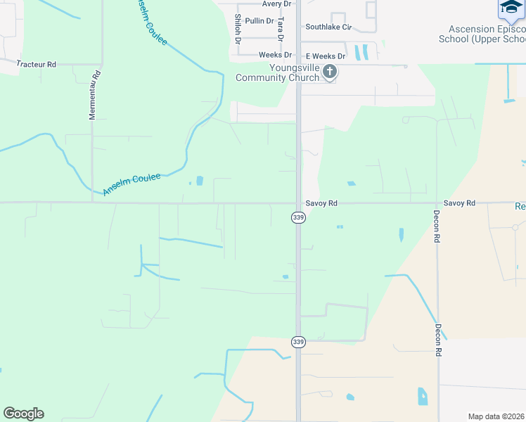 map of restaurants, bars, coffee shops, grocery stores, and more near 1413 Savoy Road in Youngsville