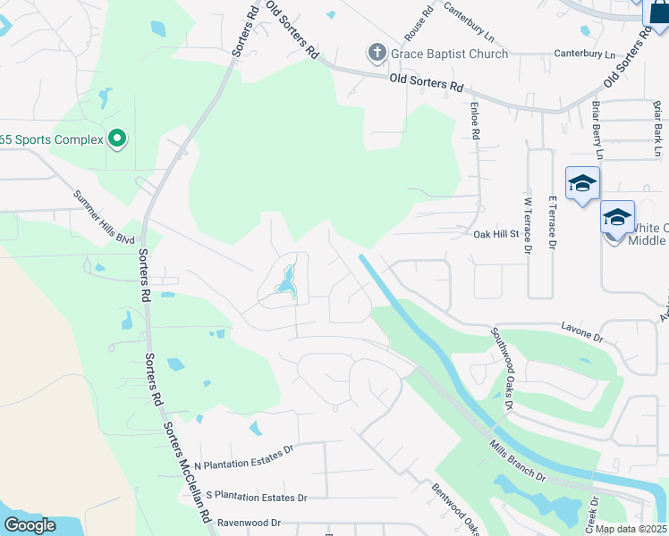 map of restaurants, bars, coffee shops, grocery stores, and more near 20109 Bitter Root Court in Porter