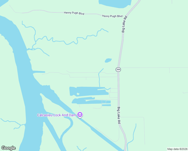 map of restaurants, bars, coffee shops, grocery stores, and more near 3900 Airhart Road in Lake Charles