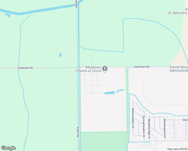 map of restaurants, bars, coffee shops, grocery stores, and more near 1750 Meadow Run in Beaumont