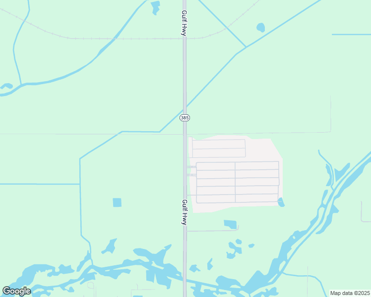 map of restaurants, bars, coffee shops, grocery stores, and more near 8519-8821 Gulf Highway in Lake Charles