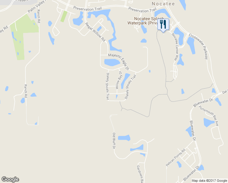 map of restaurants, bars, coffee shops, grocery stores, and more near 51 Magnolia Beach Trail in Ponte Vedra Beach