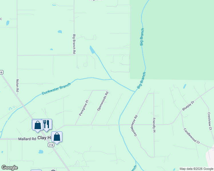 map of restaurants, bars, coffee shops, grocery stores, and more near 1891 Openwoods Road in Middleburg