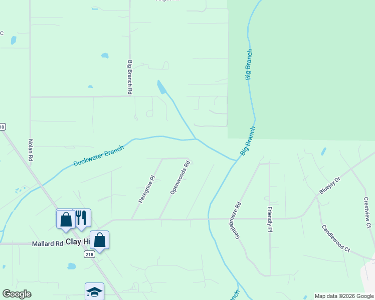 map of restaurants, bars, coffee shops, grocery stores, and more near 1891 Openwoods Road in Middleburg