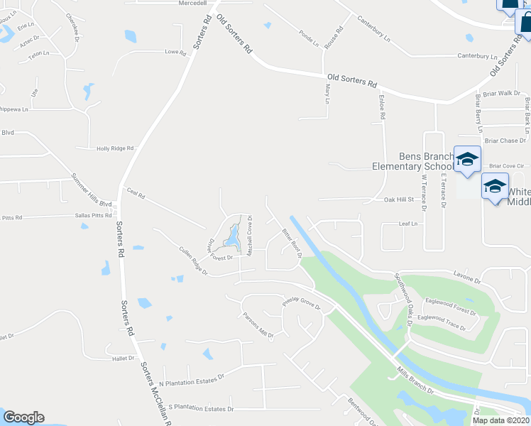 map of restaurants, bars, coffee shops, grocery stores, and more near 20225 Bitter Root Drive in Porter