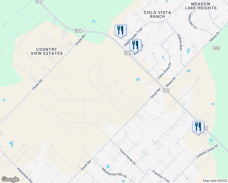 map of restaurants, bars, coffee shops, grocery stores, and more near 149 Brown Pelican Dr in Bastrop County