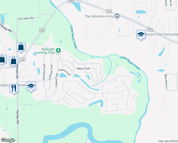 map of restaurants, bars, coffee shops, grocery stores, and more near 2827 Tuscarora Trail in Middleburg