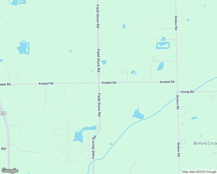 map of restaurants, bars, coffee shops, grocery stores, and more near 31571 Knebel Road in Waller