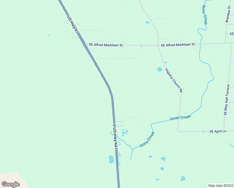 map of restaurants, bars, coffee shops, grocery stores, and more near 173 Southeast Rose Creek Loop in Lake City