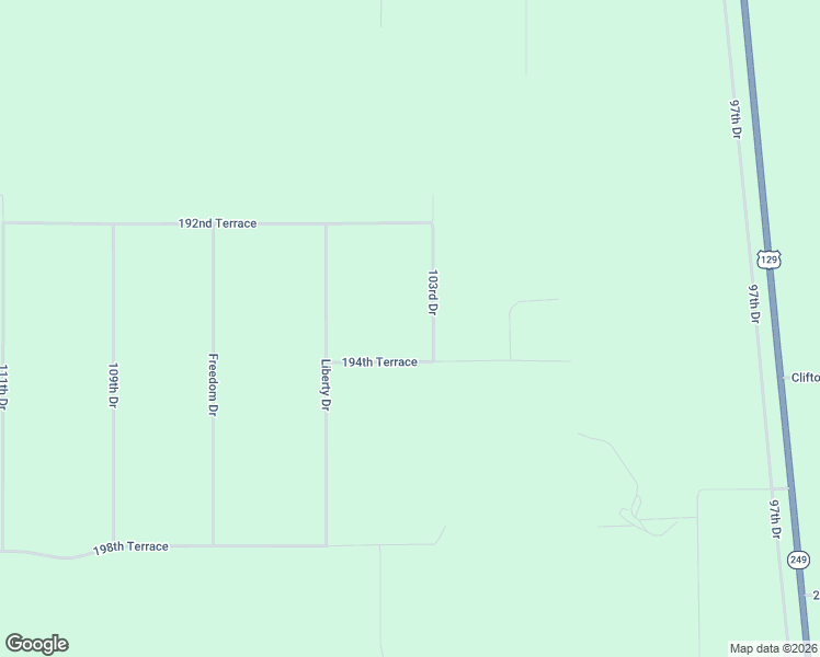 map of restaurants, bars, coffee shops, grocery stores, and more near 19421 103rd Drive in O'Brien