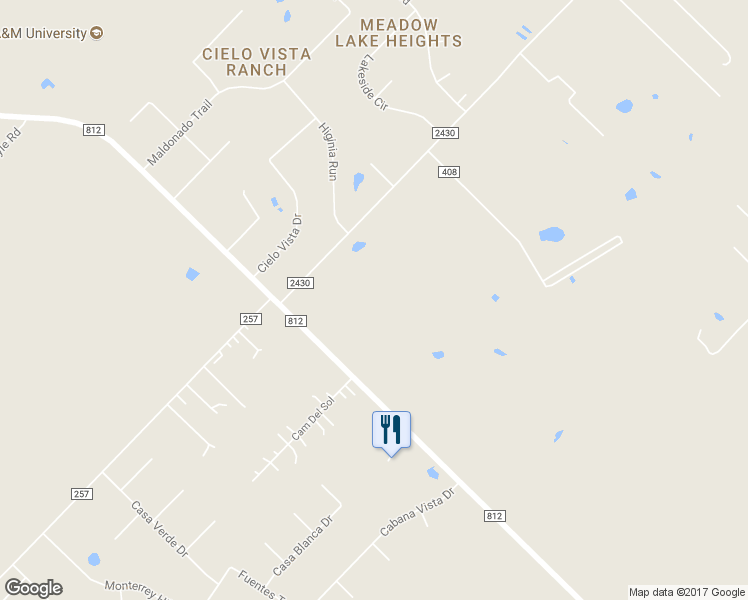 map of restaurants, bars, coffee shops, grocery stores, and more near 2772 Farm to Market Road 812 in Del Valle