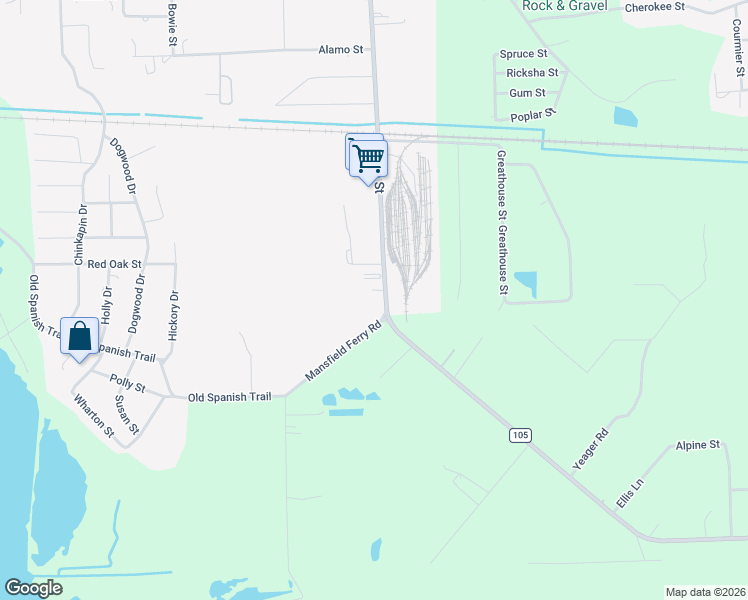map of restaurants, bars, coffee shops, grocery stores, and more near 2140 South Main Street in Vidor