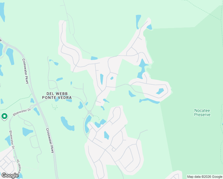 map of restaurants, bars, coffee shops, grocery stores, and more near 50 Wandering Woods Way in Ponte Vedra Beach