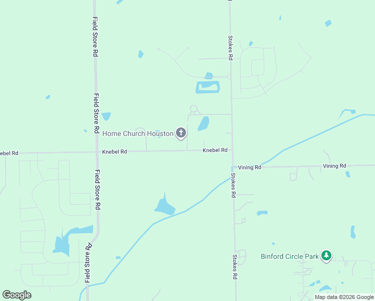 map of restaurants, bars, coffee shops, grocery stores, and more near 31239 Knebel Road in Waller