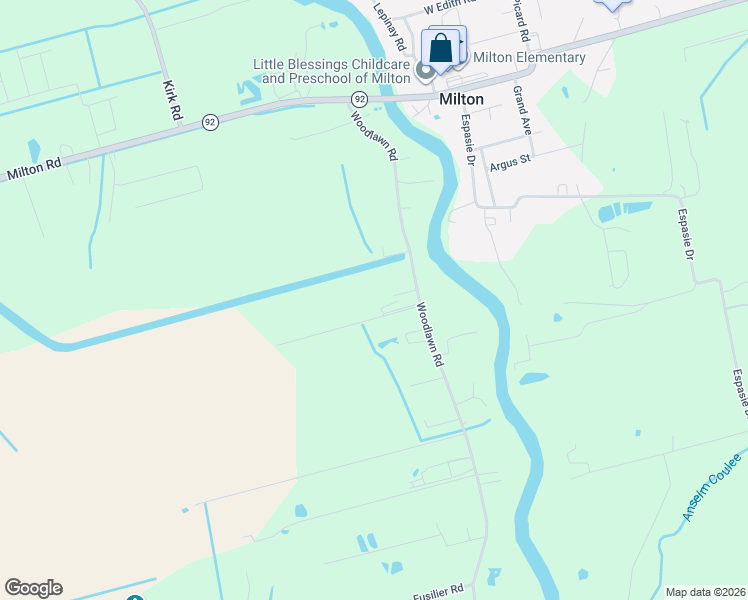 map of restaurants, bars, coffee shops, grocery stores, and more near 4016 Woodlawn Road in Maurice