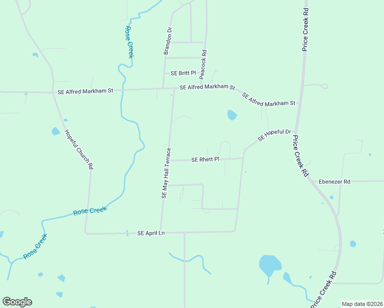 map of restaurants, bars, coffee shops, grocery stores, and more near 223 Southeast Rhett Place in Lake City