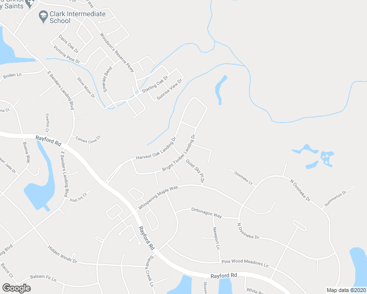 map of restaurants, bars, coffee shops, grocery stores, and more near 5559 Bright Timber Landing Drive in Spring