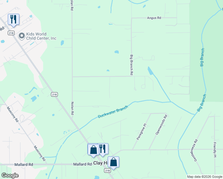 map of restaurants, bars, coffee shops, grocery stores, and more near 1883 Tillis Lane in Middleburg