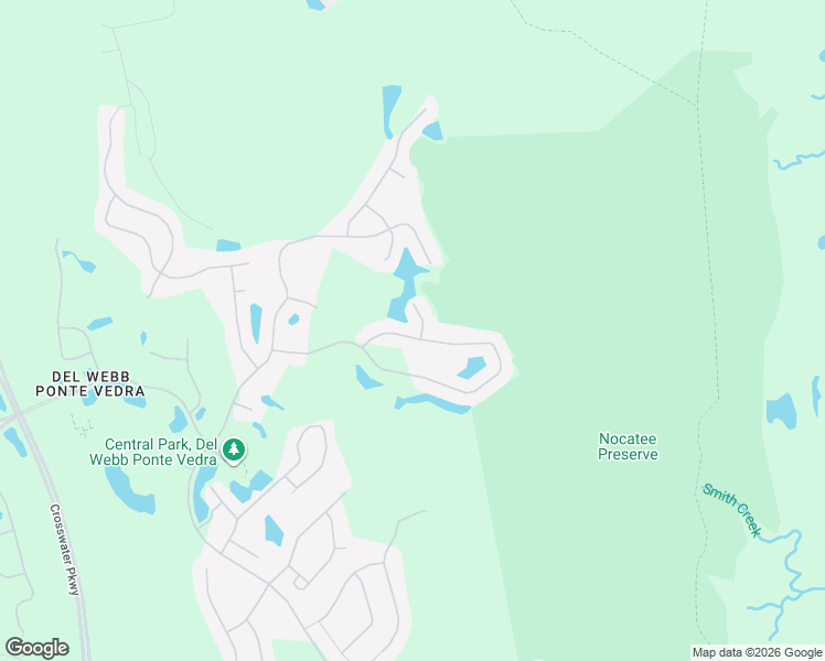 map of restaurants, bars, coffee shops, grocery stores, and more near 856 Wandering Woods Way in Ponte Vedra Beach