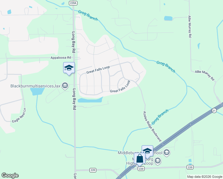 map of restaurants, bars, coffee shops, grocery stores, and more near 1865 Woodland Glen Road in Middleburg