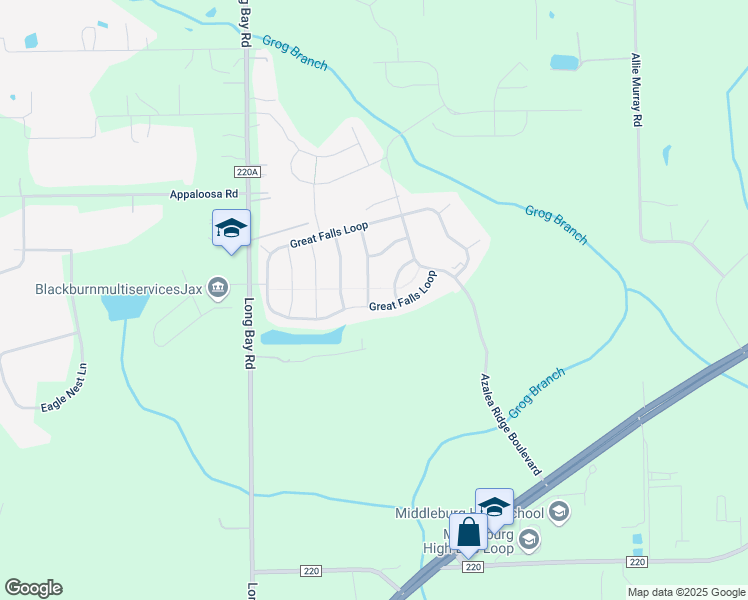 map of restaurants, bars, coffee shops, grocery stores, and more near 1865 Woodland Glen Road in Middleburg