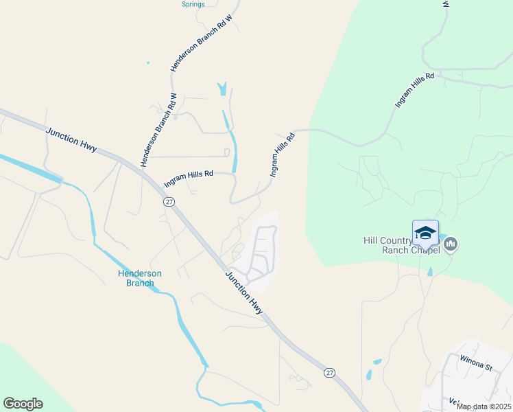 map of restaurants, bars, coffee shops, grocery stores, and more near 740 Ingram Hills Road in Ingram