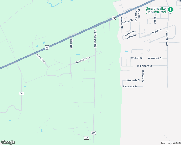 map of restaurants, bars, coffee shops, grocery stores, and more near 2067 Golf Course Road in Perry