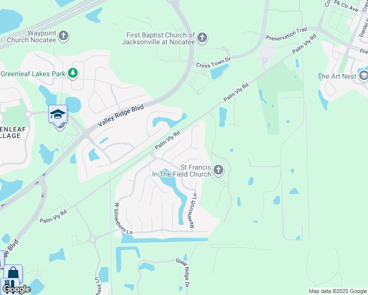 map of restaurants, bars, coffee shops, grocery stores, and more near 732 Hazelmoor Lane in Ponte Vedra Beach