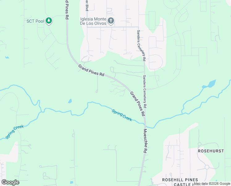 map of restaurants, bars, coffee shops, grocery stores, and more near 23617 Sanders Cemetery Road in Magnolia