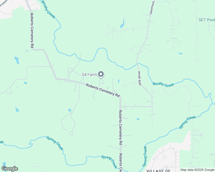map of restaurants, bars, coffee shops, grocery stores, and more near 21910 Roberts Cemetery Road in Montgomery County