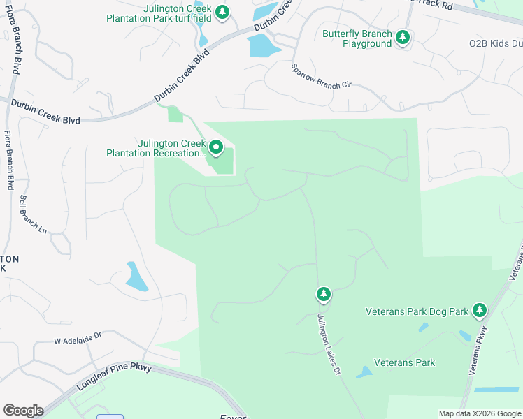 map of restaurants, bars, coffee shops, grocery stores, and more near 27 Honey Blossom Road in Fruit Cove