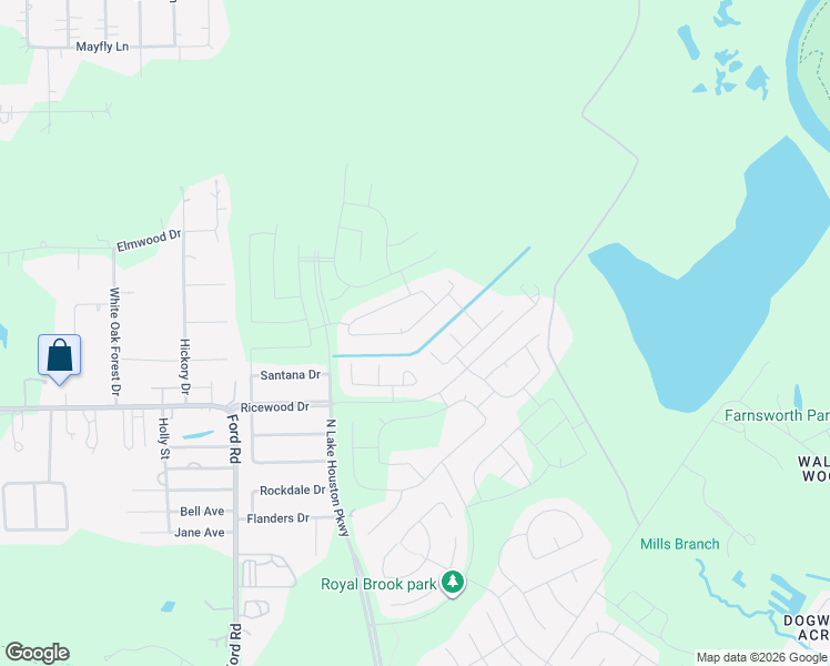 map of restaurants, bars, coffee shops, grocery stores, and more near 5964 Rimini Landing Lane in Porter