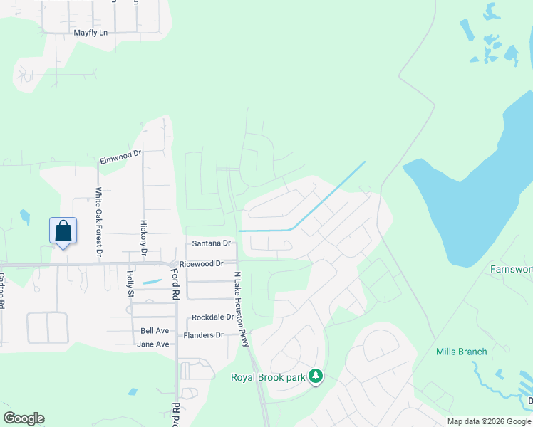 map of restaurants, bars, coffee shops, grocery stores, and more near 5925 Rimini Landing Lane in Porter