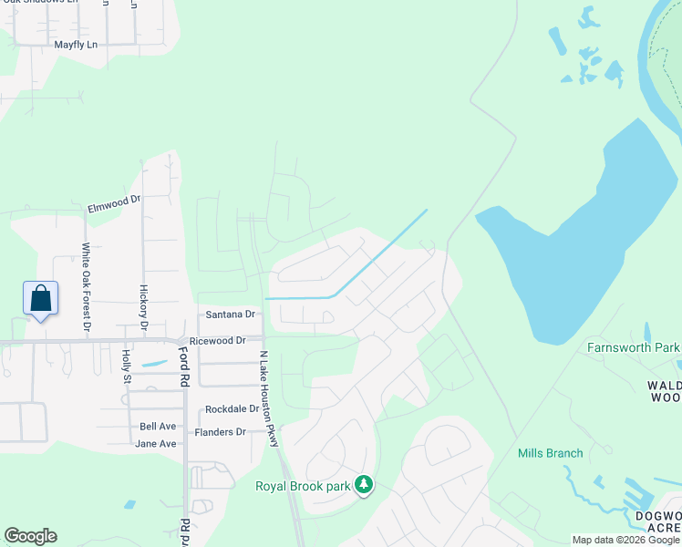 map of restaurants, bars, coffee shops, grocery stores, and more near 5964 Rimini Landing Lane in Porter